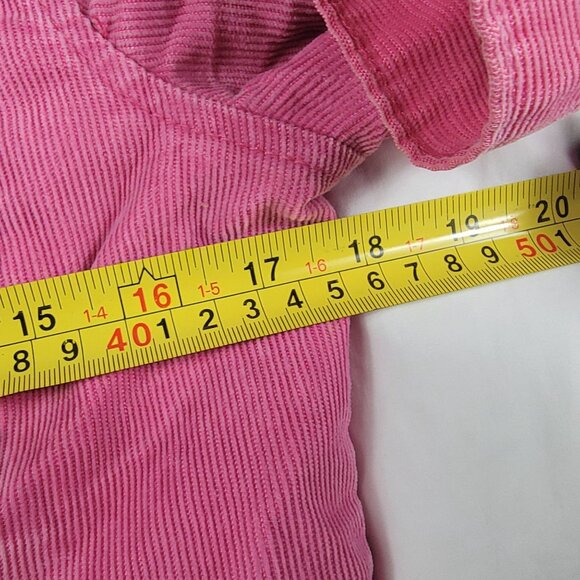 Gap Womens Small Pink Corduroy Jacket Casual Going Out Outdoors Winter Warm - Picture 5 of 7